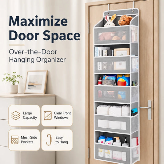 5-Tier Over-the-Door Hanging Organizer