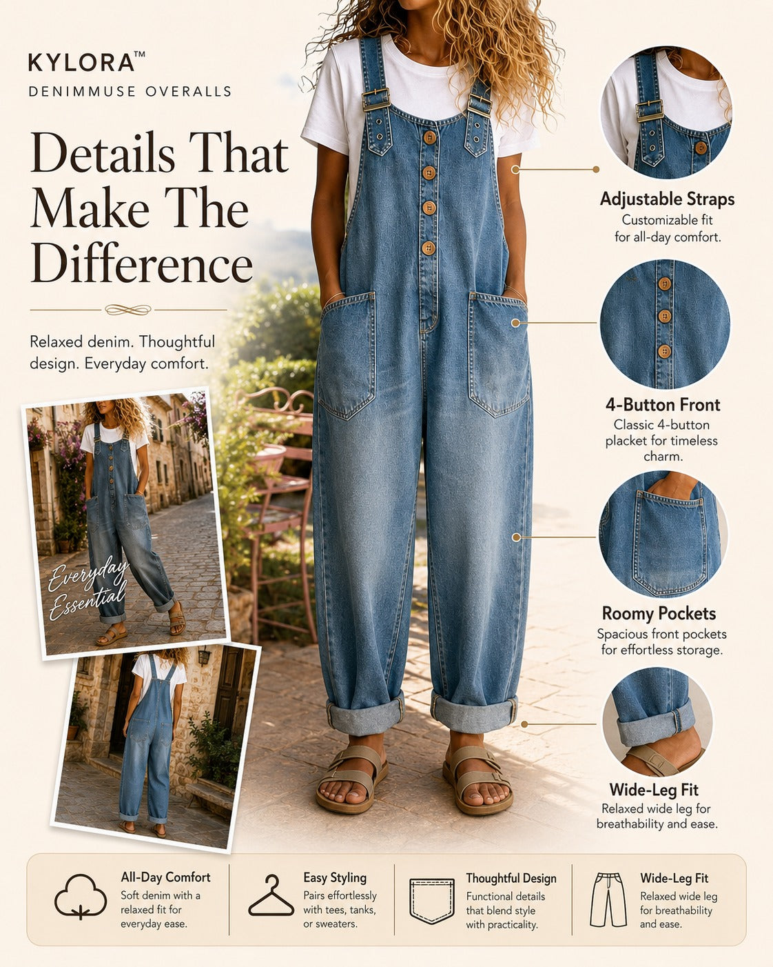 DenimMuse Overalls
