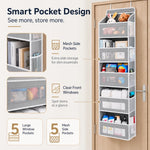 5-Tier Over-the-Door Hanging Organizer